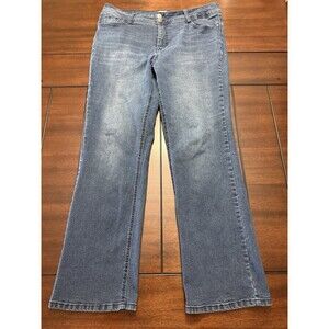 🔥Angels Everflex Curvy Bootcut Jeans Womens 16w - EXCELLENT